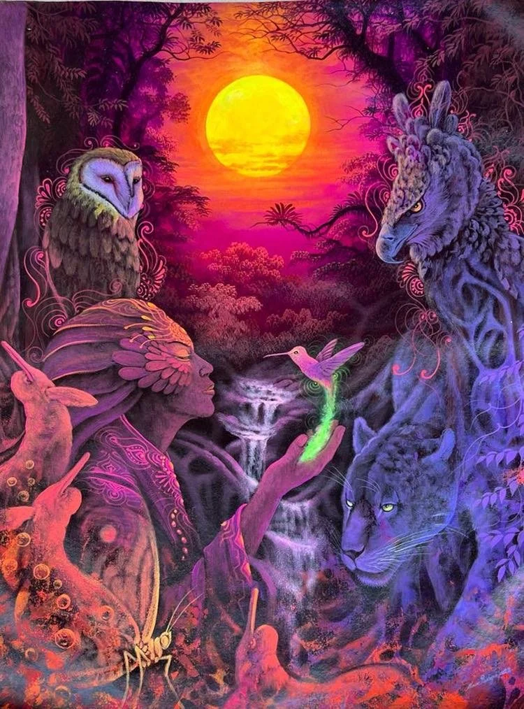 STRENGTH - Original Painting by Mauro Reátegui Perez