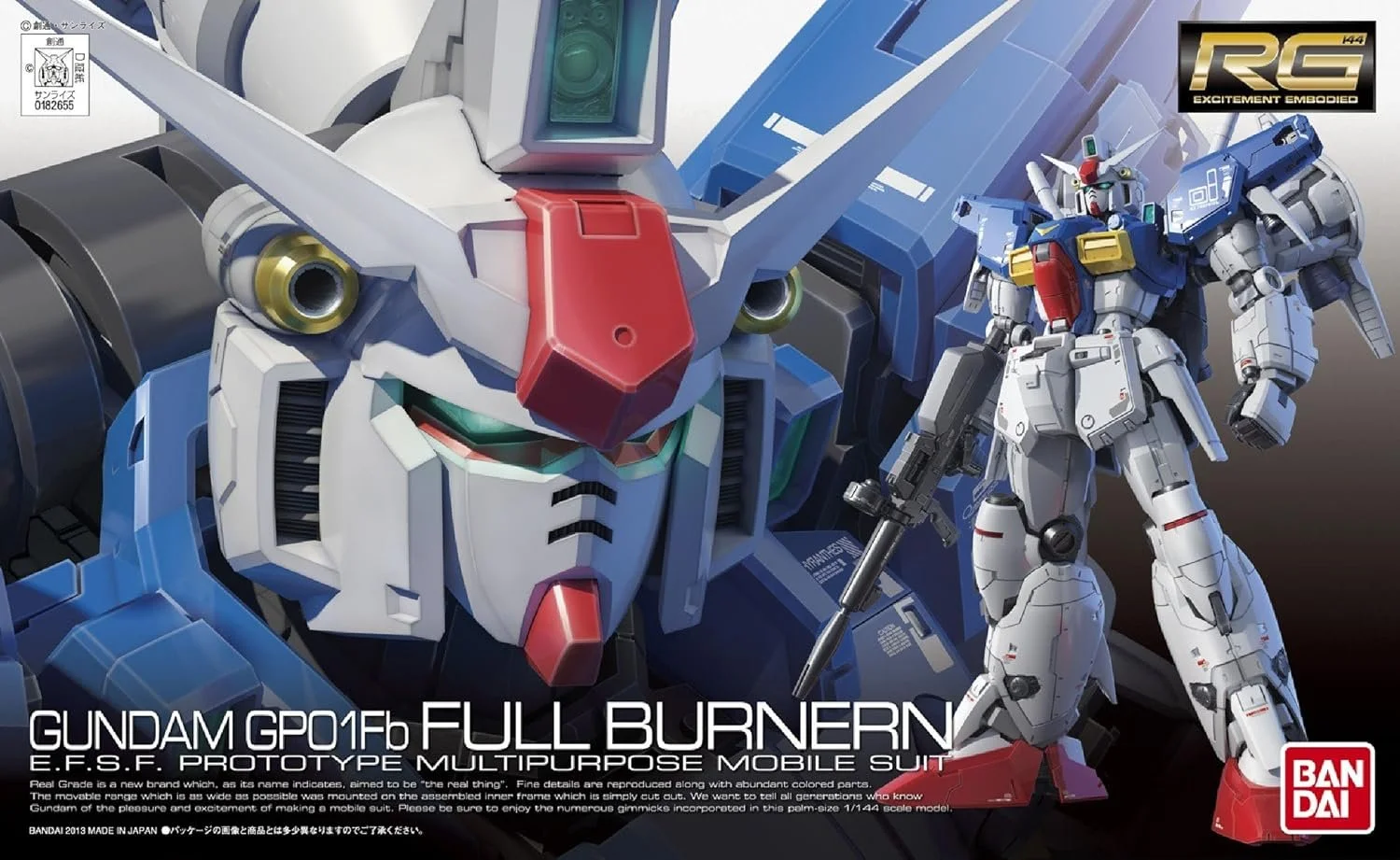 1/144 Gundam GP01Fb Full Burnern E.F.S.F. (RG) #13