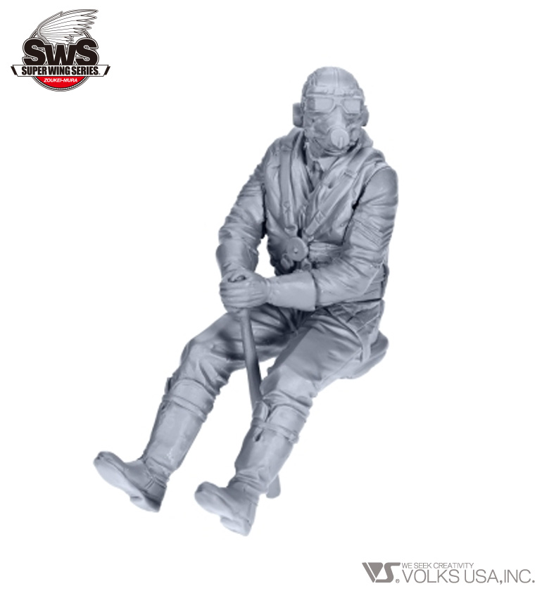 1/32 SWOP Mustang IV Pilot (Seated) with Oxygen Mask #SWS09-F02