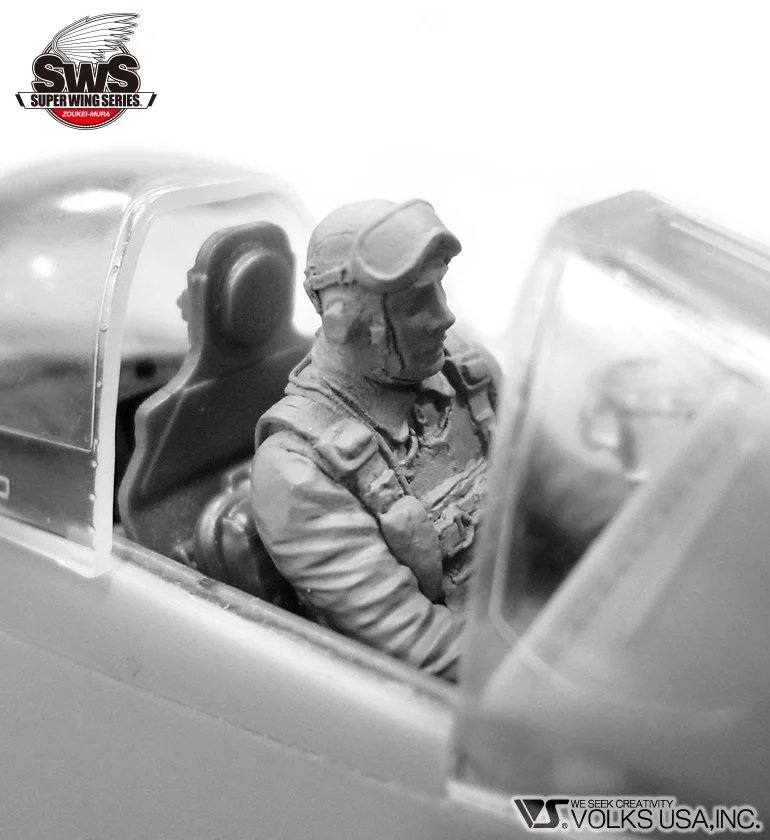 1/32 SWOP P-51D Mustang Forward Facing Pilot (Seated) #SWS04-F01