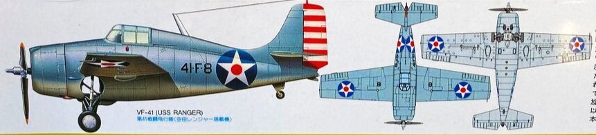 1/48 Tamiya Grumman F4F-4 Wildcat #61034 — GaelHobbies