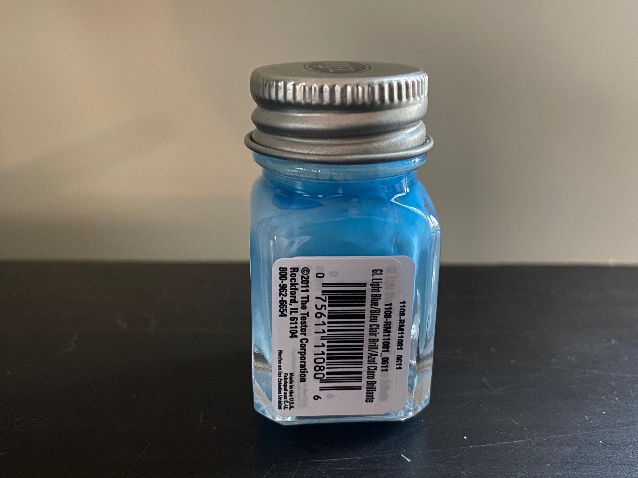Testors Enamel 1/4oz-Gloss Turquoise #1107 — GaelHobbies