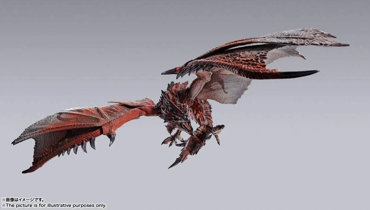 Bluefin Bandai S H Monsterarts Rathalos Liolaeus Monster Hunter Gaelhobbies