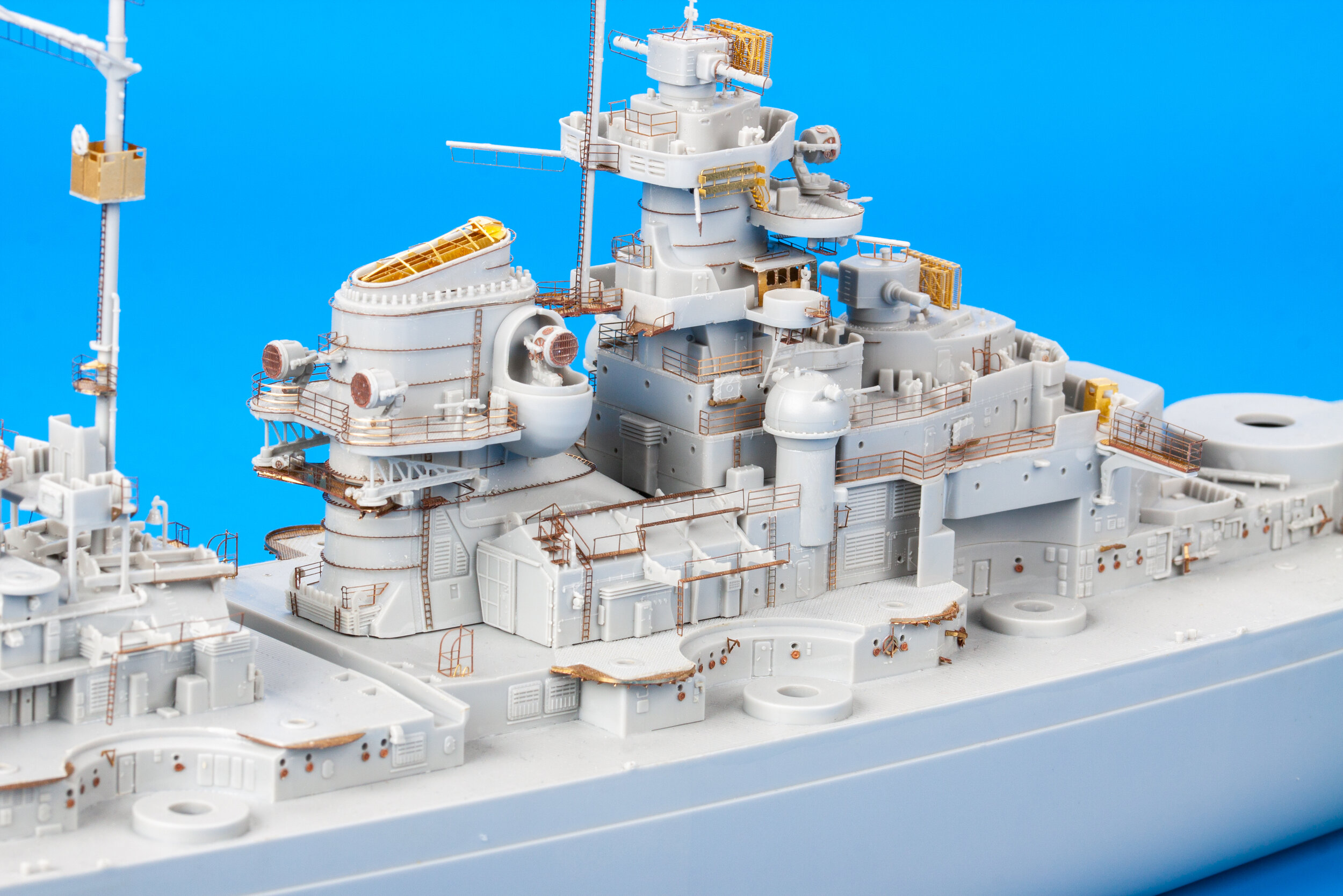 Eduard Accessories – 53002 Model Accessory Battleship Bismarck Photo Etch set 