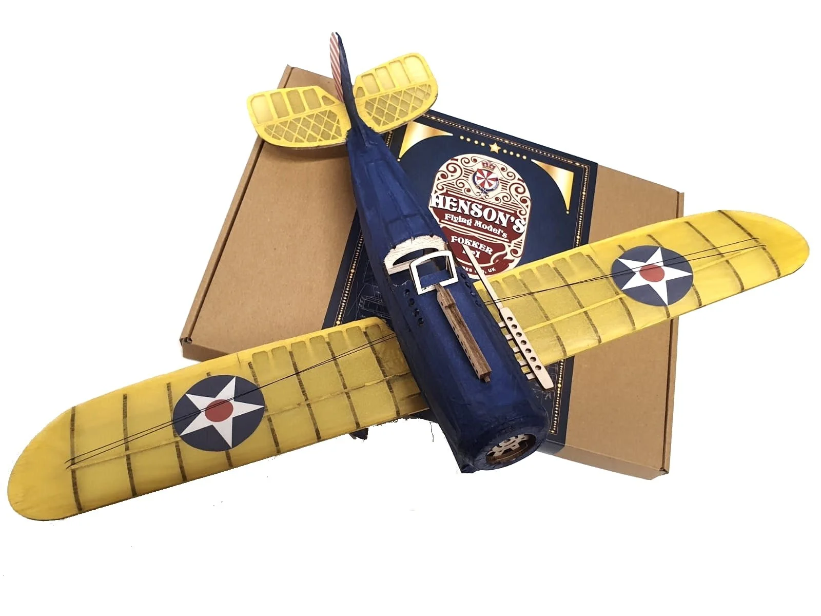 Henson's Flying Machines Liberty Raider [FREE-FLIGHT] Balsa Kit