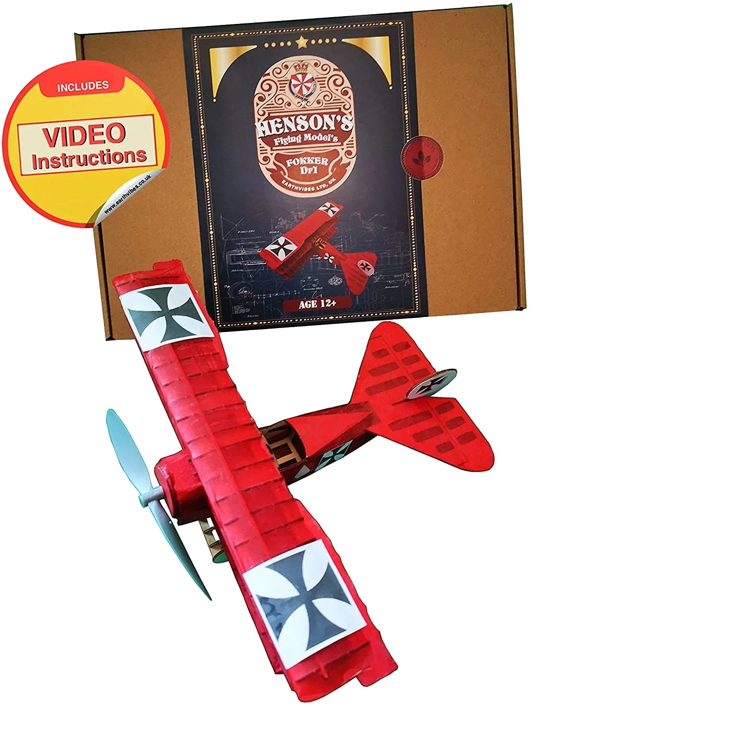 Henson's Flying Machines Fokker Dr1 [DISPLAY] Kit