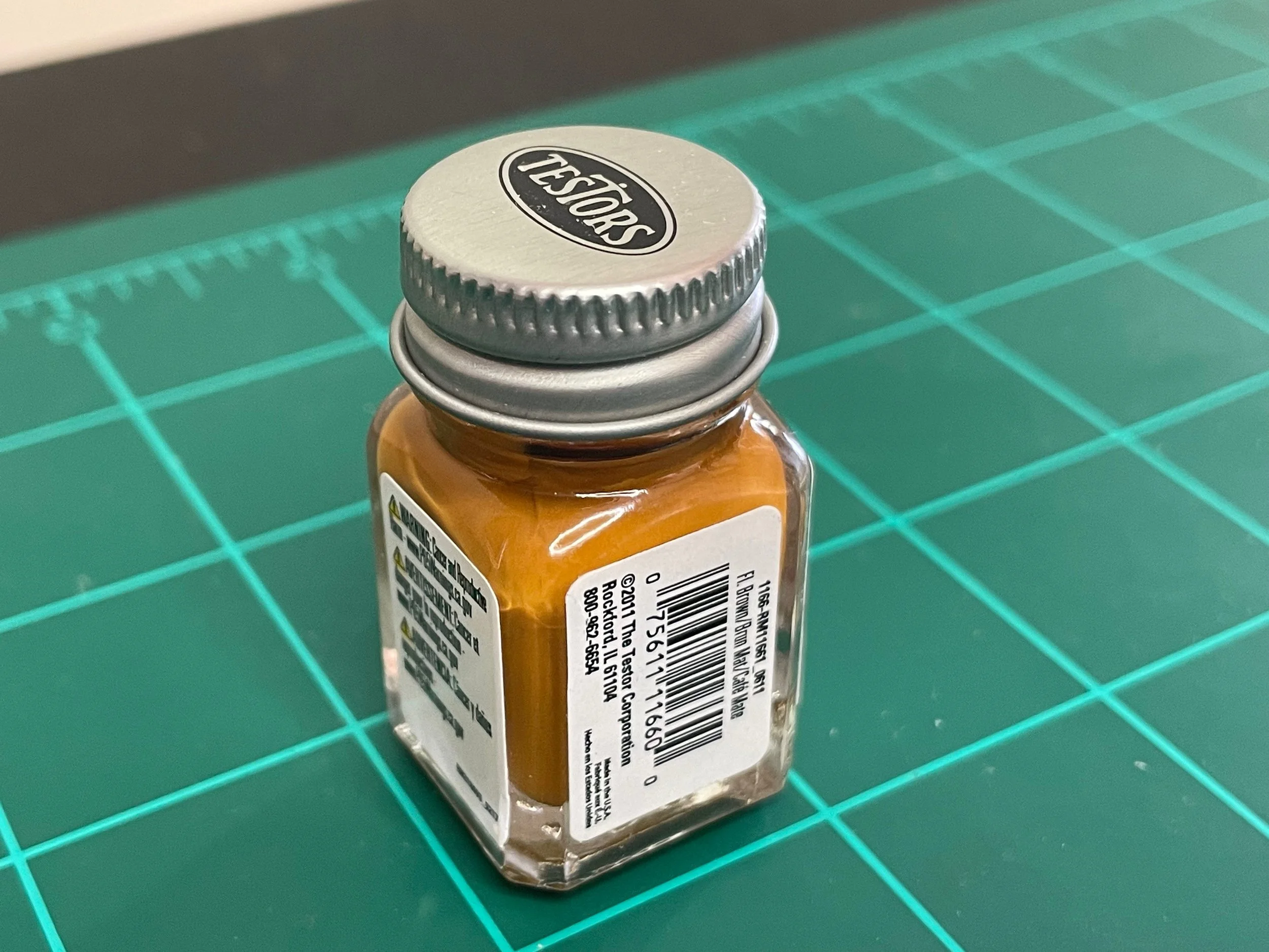 Testors Enamel 1/4ozFlat Brown 1166 — GaelHobbies