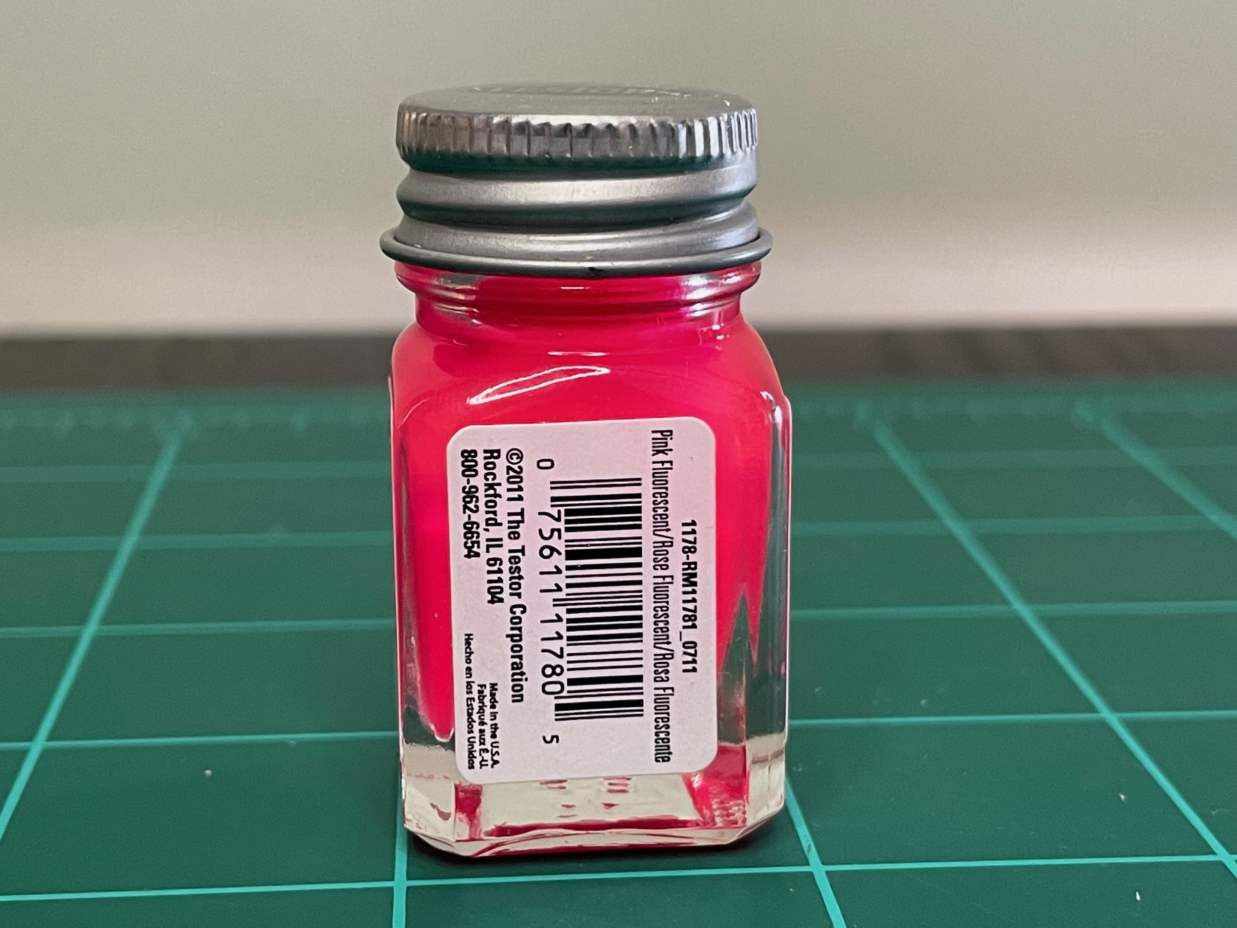 Testors Enamel Paint 1/4oz Metal Flake Red