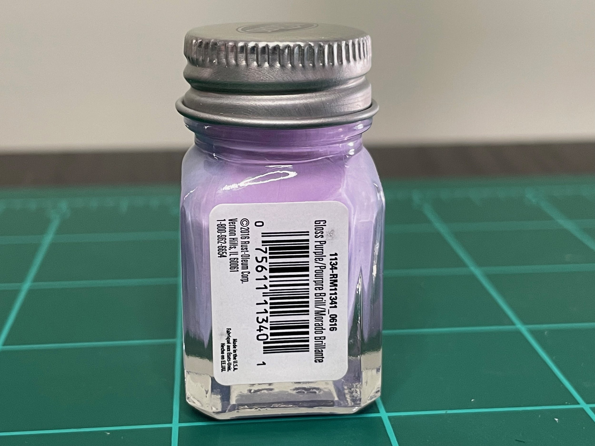 Testors Premium Paints 1134 TT Gloss Purple enamel. 