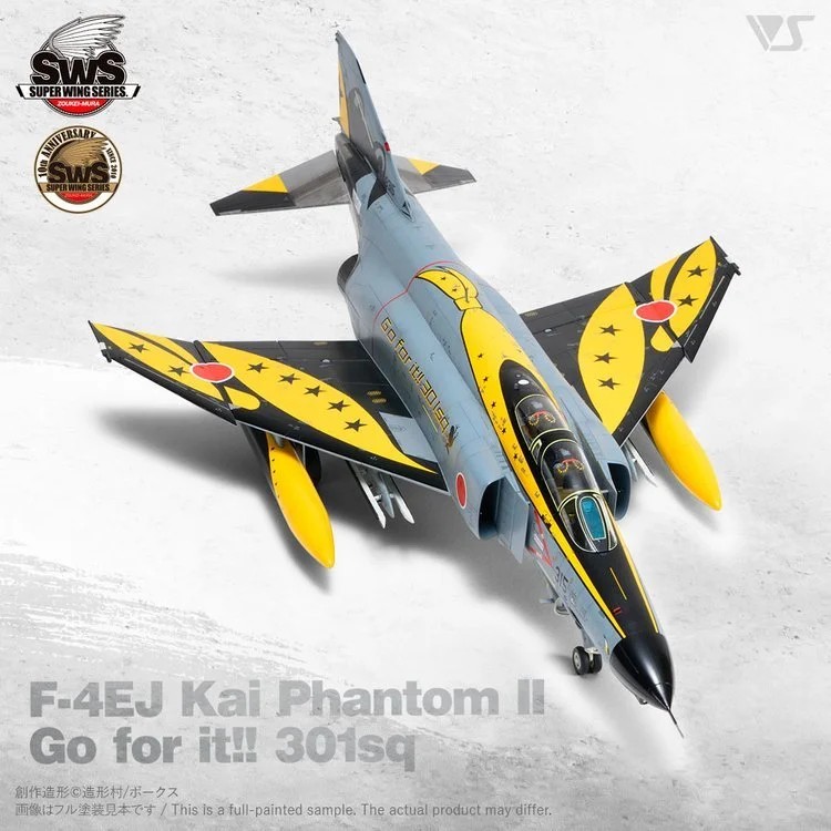 1/48 SWS McDonnell Douglas F-4EJ Phantom II Kai "Go for it!" 301 Squadron [OPENBOX}