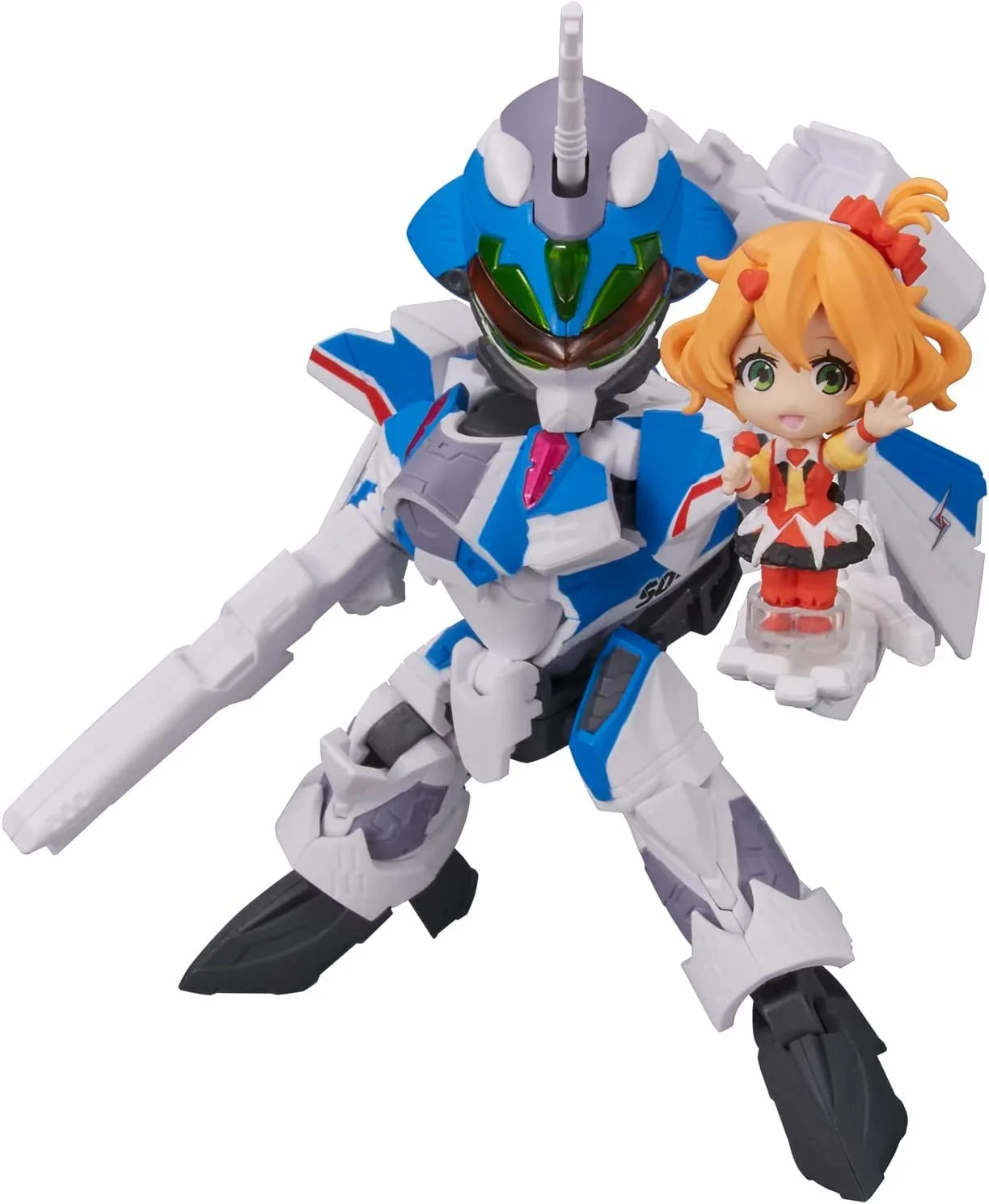 Bandai Spirits Tiny Session VF-31J Siegried with Freyja Wion Macross Delta