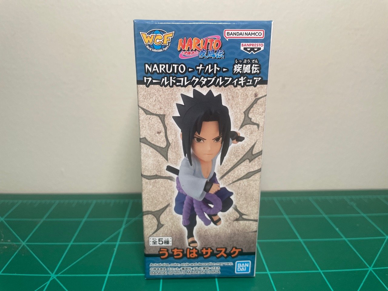 Naruto Shippuden Uchiha Sasuke Bandai Spirits World Collectable Figure B  — GaelHobbies