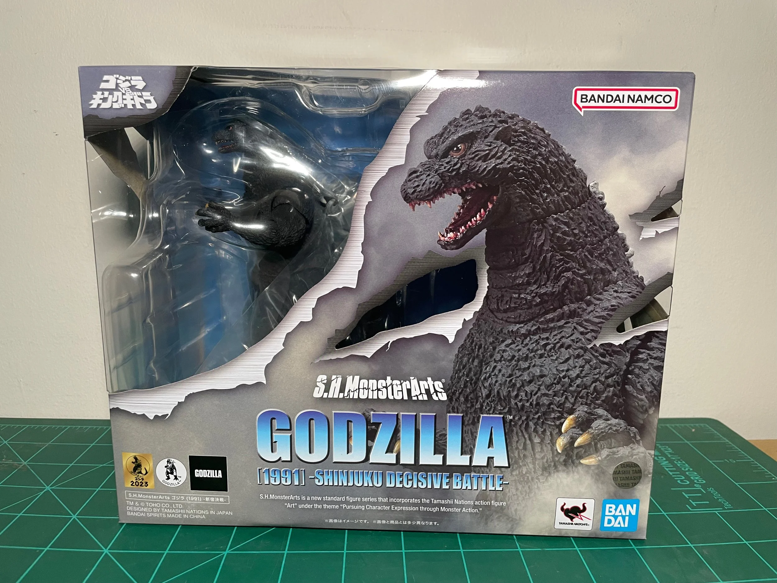 S.H.MonsterArts ゴジラ(1991) 新宿決戦 ゴジラ(1972) ゴジラ (1991