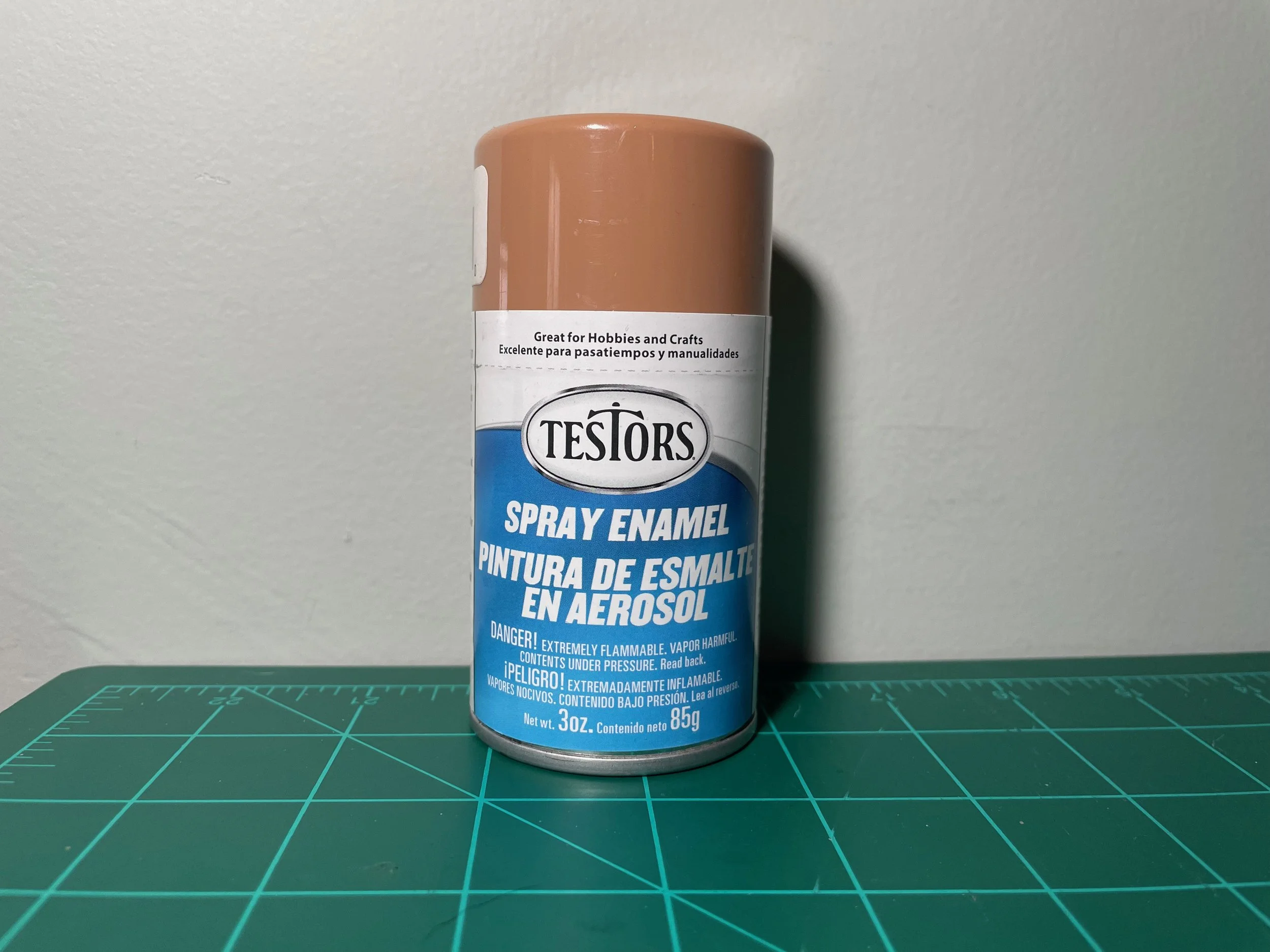 Testors Enamel 3oz.-Spray Enamel Gloss Wood #1241