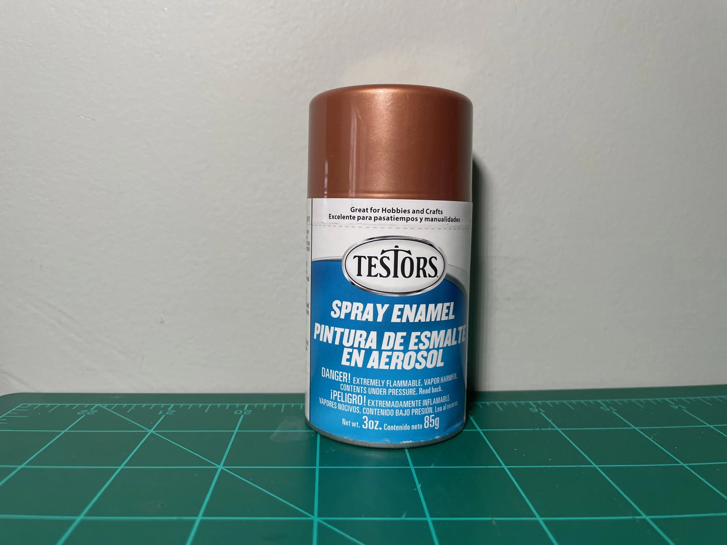 Testors Enamel 3oz.-Spray Enamel Gloss Copper #1251