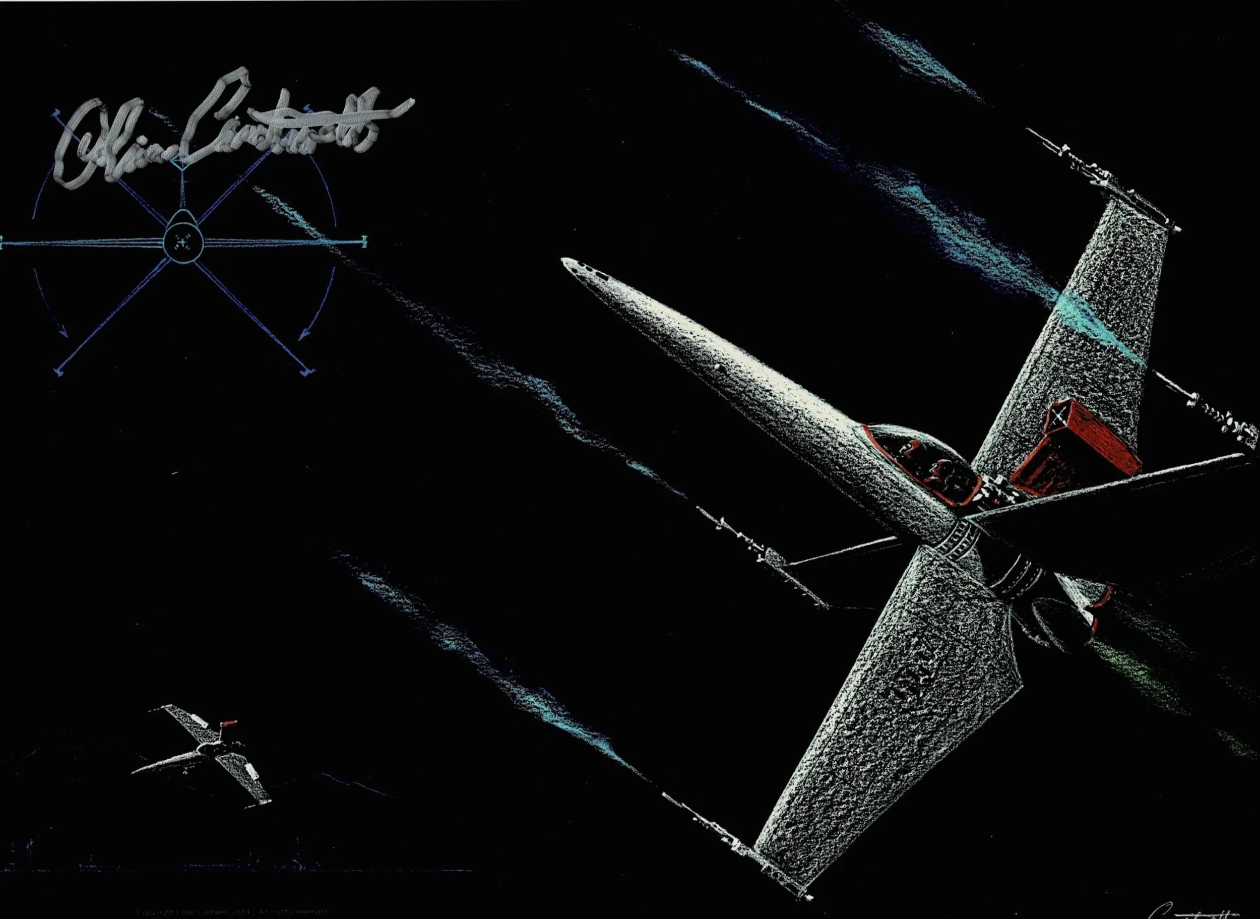 First X-Wing Fighter