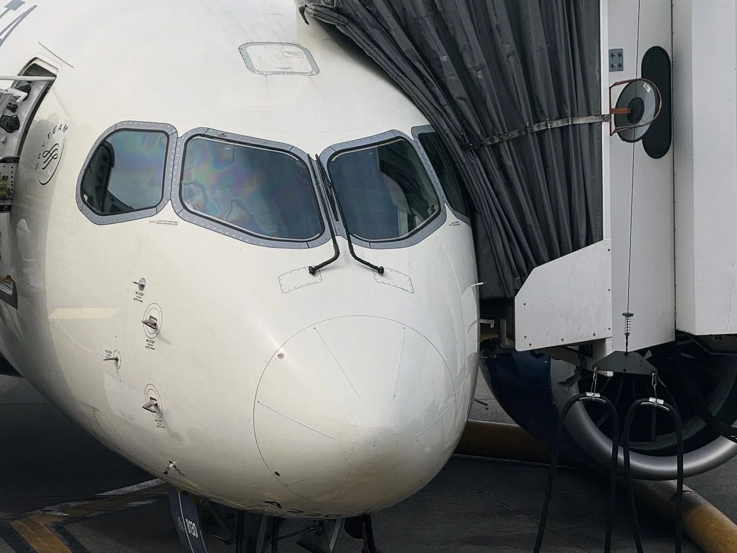 Flying always gets me closer to my favorite topic of airplanes