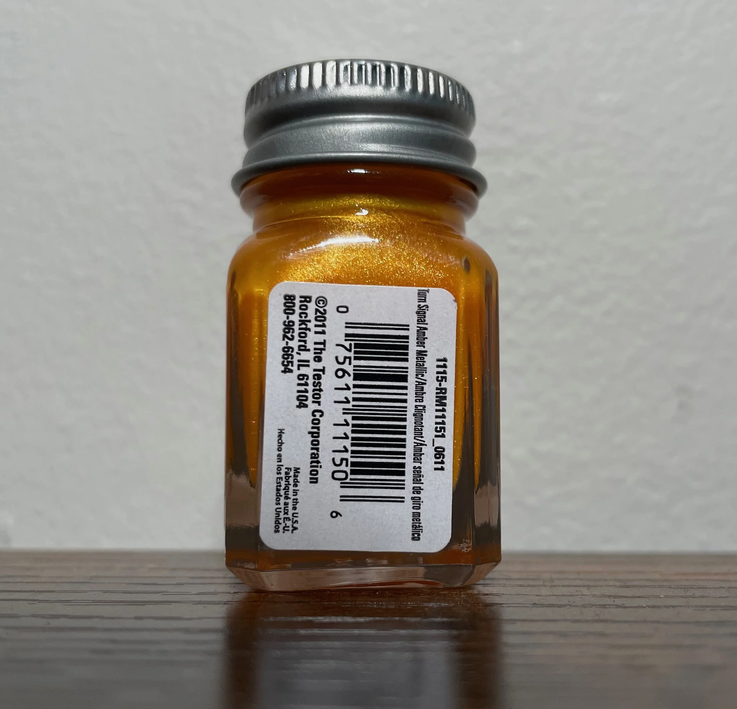 Spotlight: Testors Enamel Amber #1115 — A Classic Hue for Every Bench