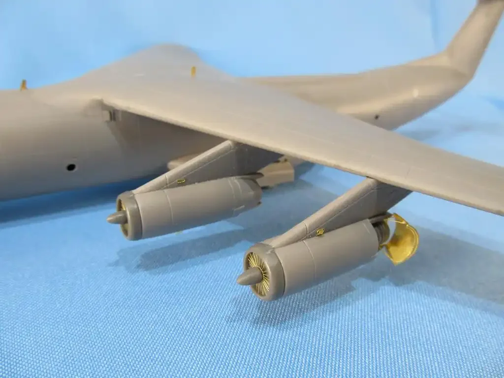 New Arrival: 1/144 Metallic Details C-141 Starlifter Engines for Roden Kit (#MDR14414)