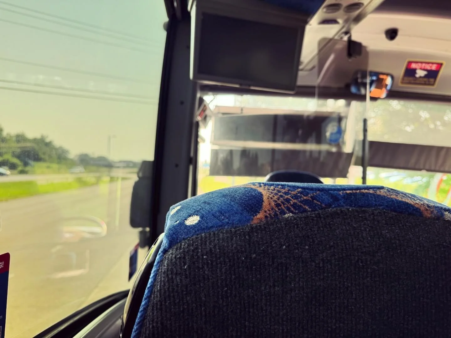 Bus rides to the East