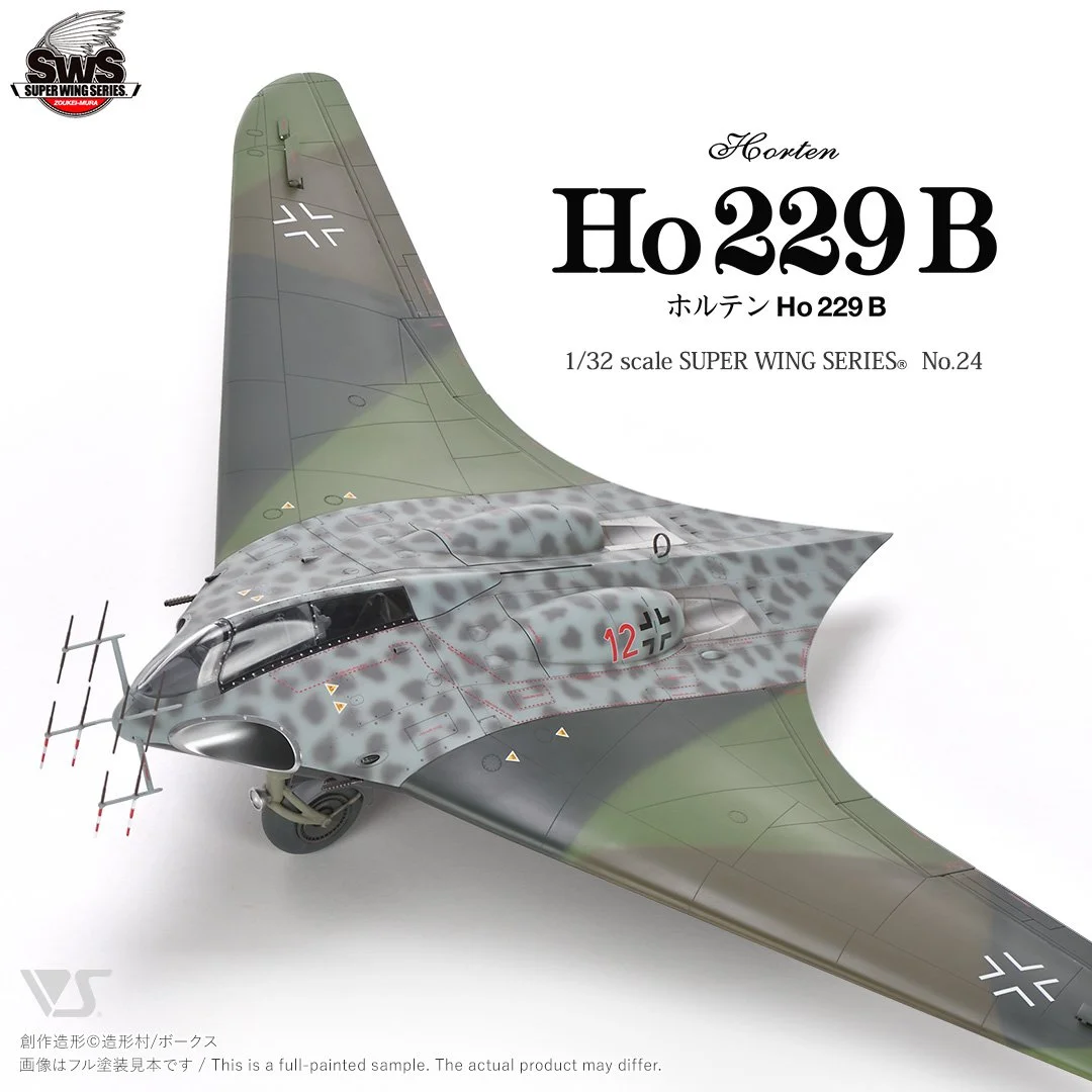 Asking for recommendations for a horten ho 229 flying wing kit