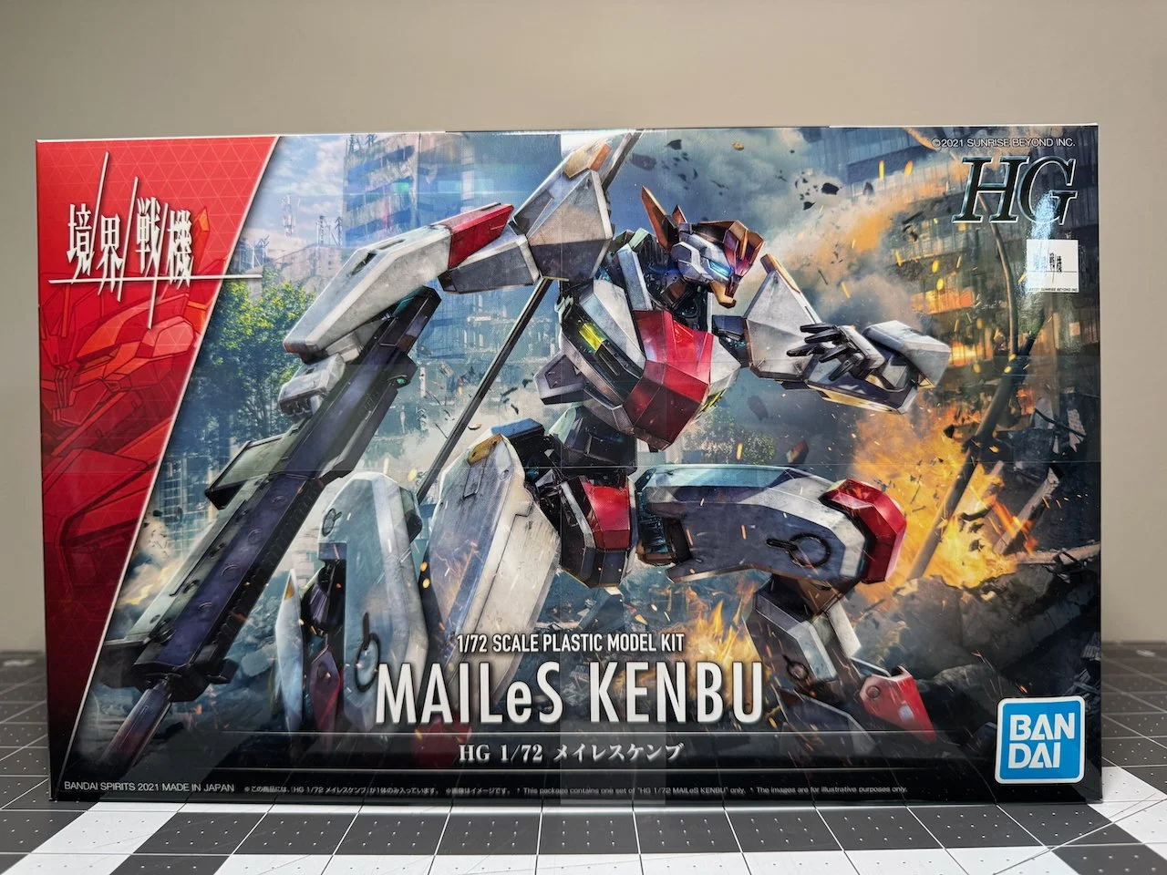 1/72 Bandai MAILeS Kenbu (HG) #01