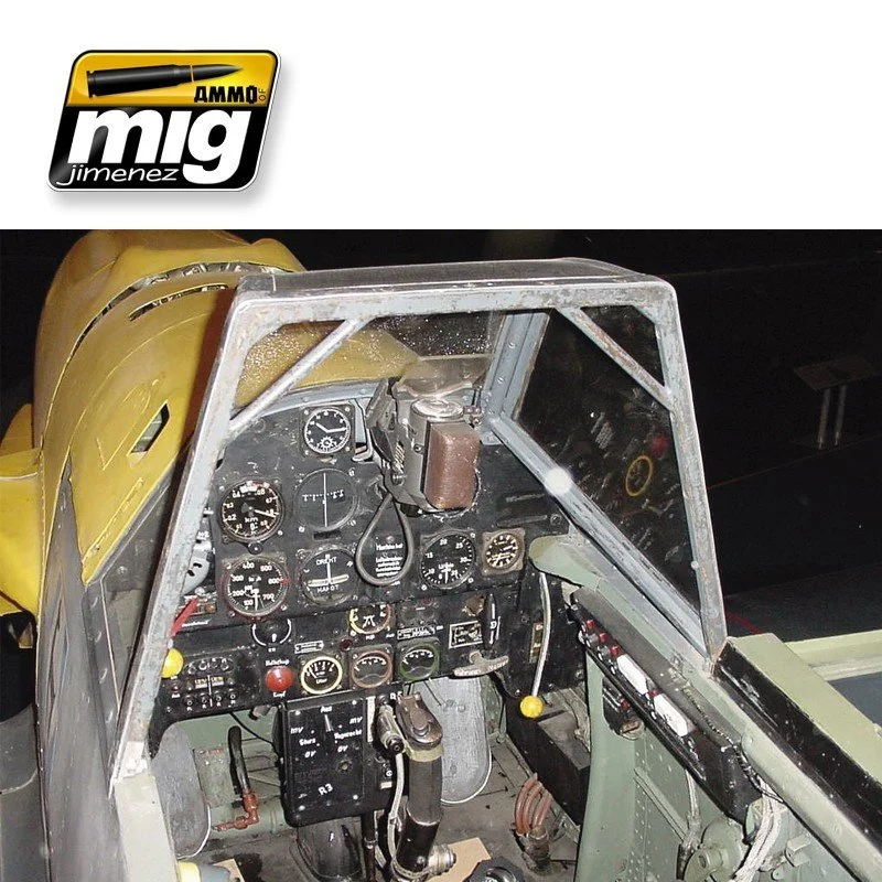 AMMO 35mL/17mL Cockpit Set Early Luftwaffe Cockpits #A.MIG-7430