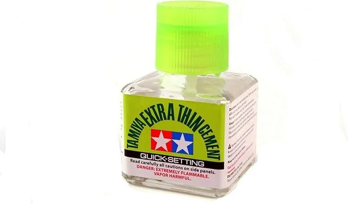 Tamiya Extra Thin Cement Quick Setting (40ml Bottle) #87182