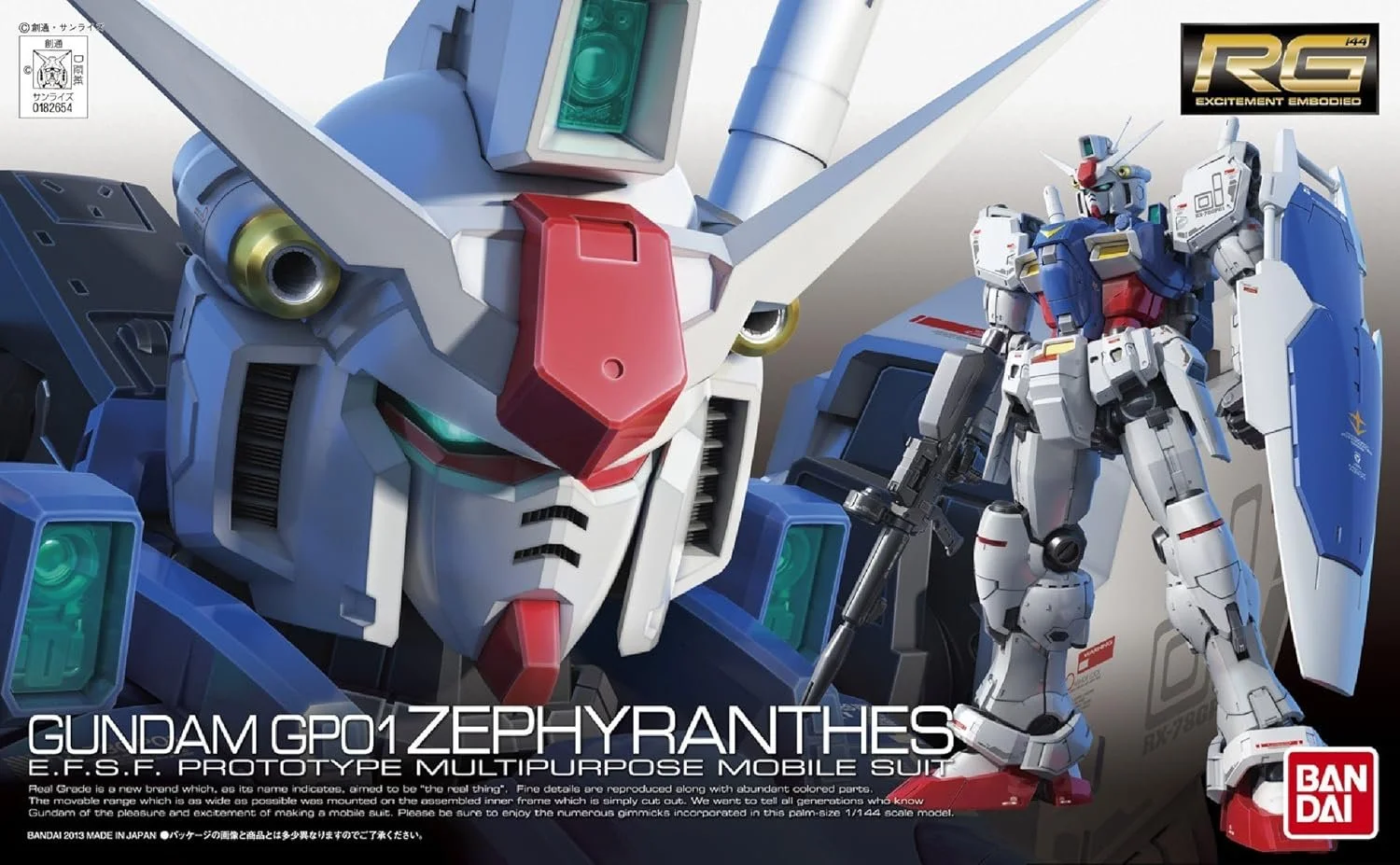 1/144 Gundam GP01 Zephyranthes E.F.S.F. (RG) #12