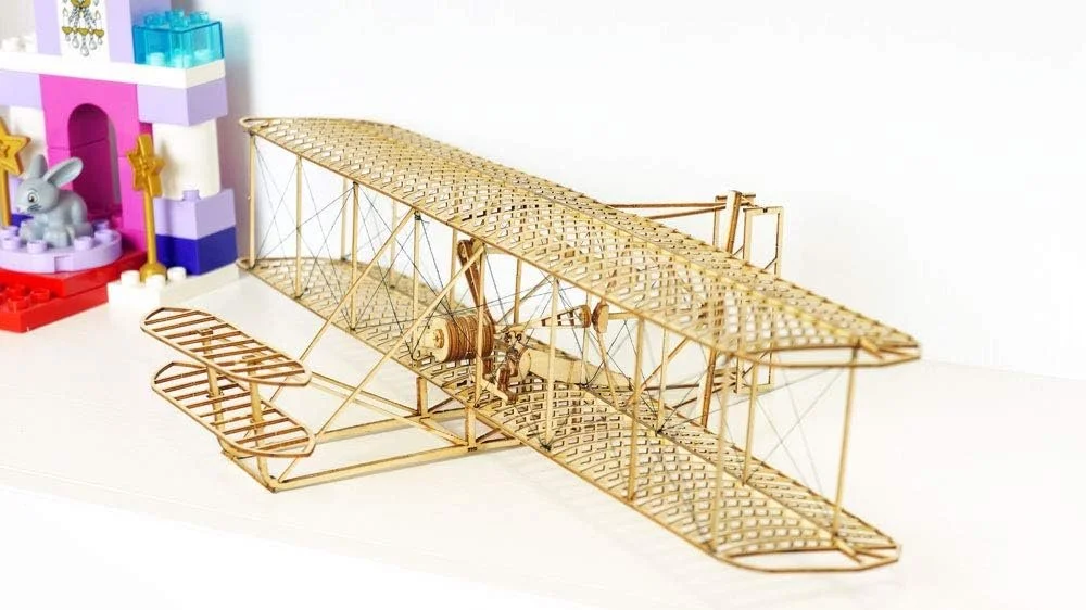 1/24 Dancing Wings Hobby Wright Flyer-1 Wood Kit VC01 500mm (19.7")