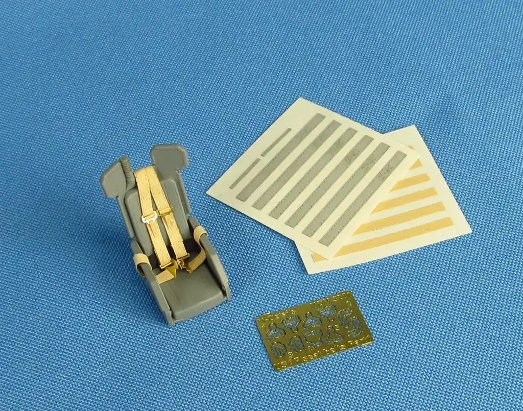1/32 Metallic Details USAF Seat Belts Part 1 Photo-etch & Decals #MDM3201