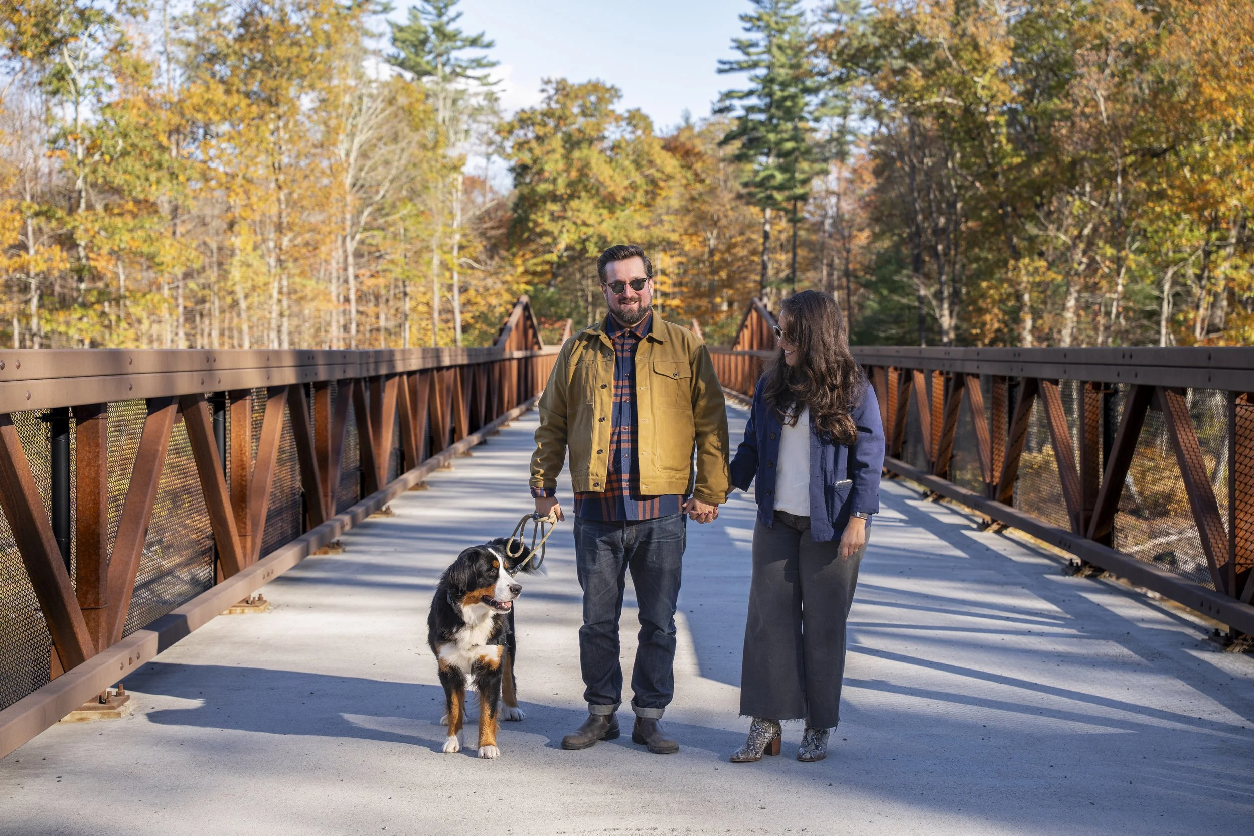 Family photography in Boiceville, at the Ashokan reservoir with dog, Olivebridge, NY. Catskills engagement photographer