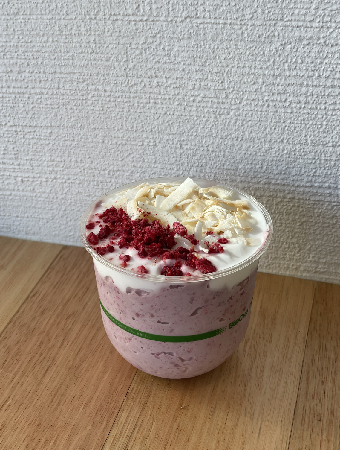 Raspberry Açaí  Bircher Cup