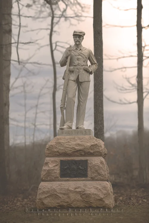 13th Pennsylvania Reserves (Bucktails) Monument