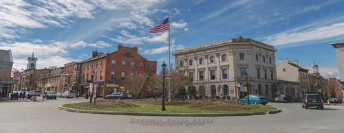 Lincoln Square and the historic downtown
