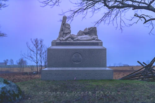 116th Pennsylvania Infantry Monument