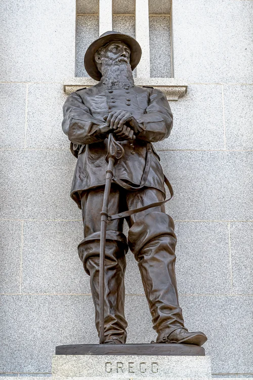 David McM. Gregg statue, Pennsylvania Memorial