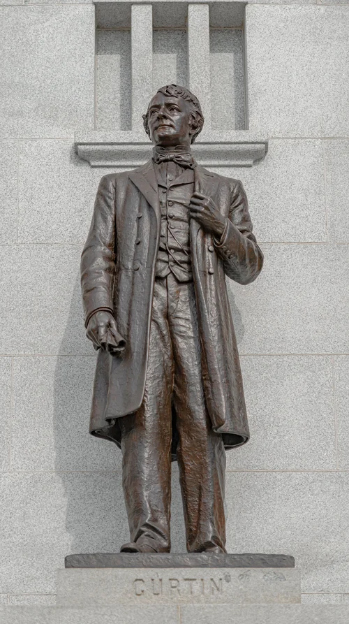 Andrew Curtin statue, Pennsylvania Memorial