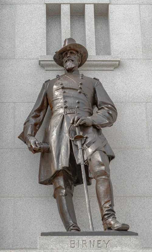 David B. Birney statue, Pennsylvania Memorial