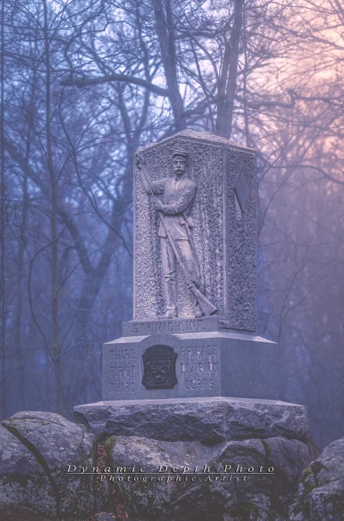 5th Michigan Infantry Monument