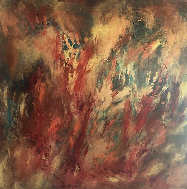 TORRENTIAL REIGN $2200 BY DONNA BASICH