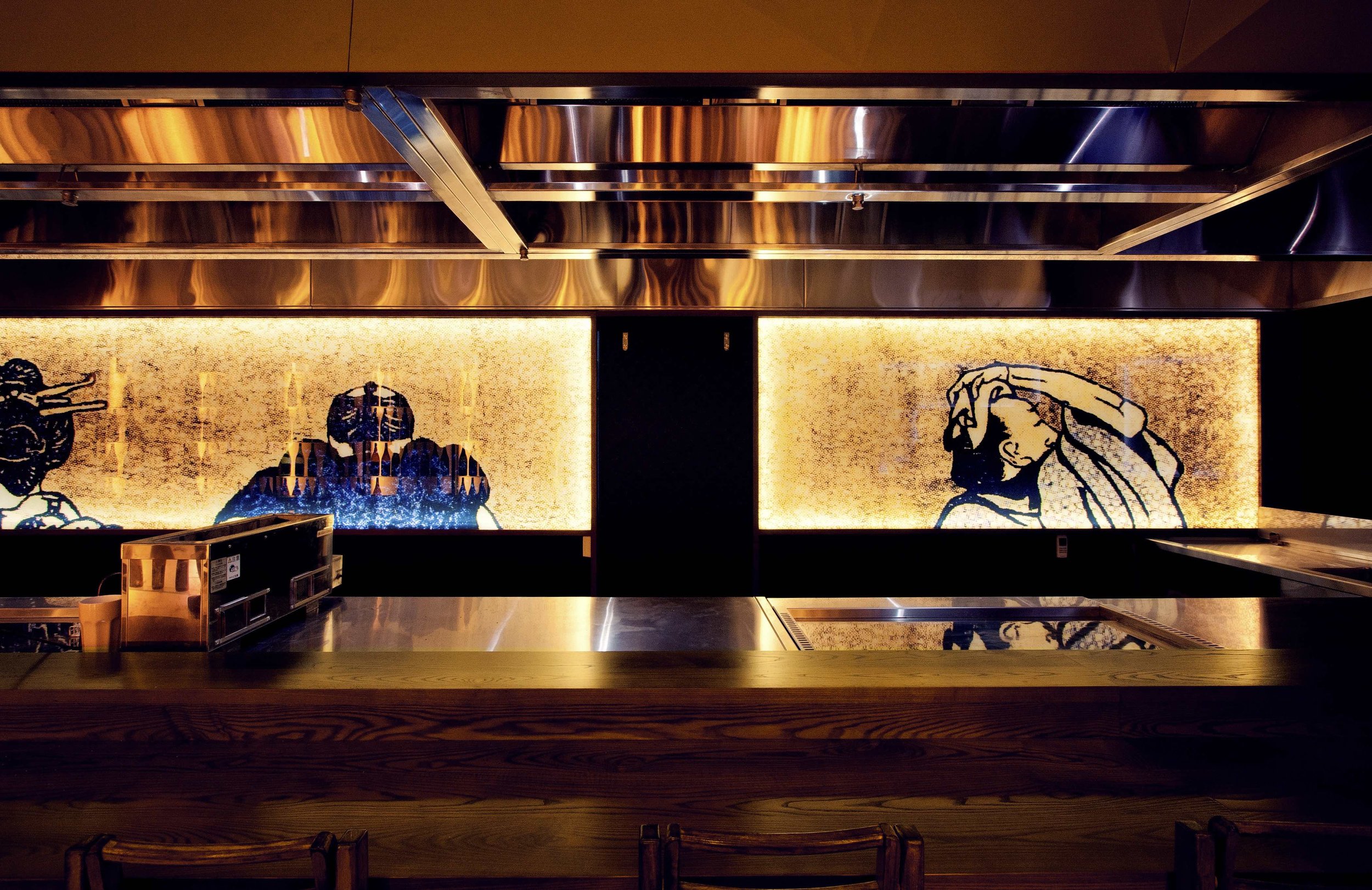 Different styles of Teppanyaki