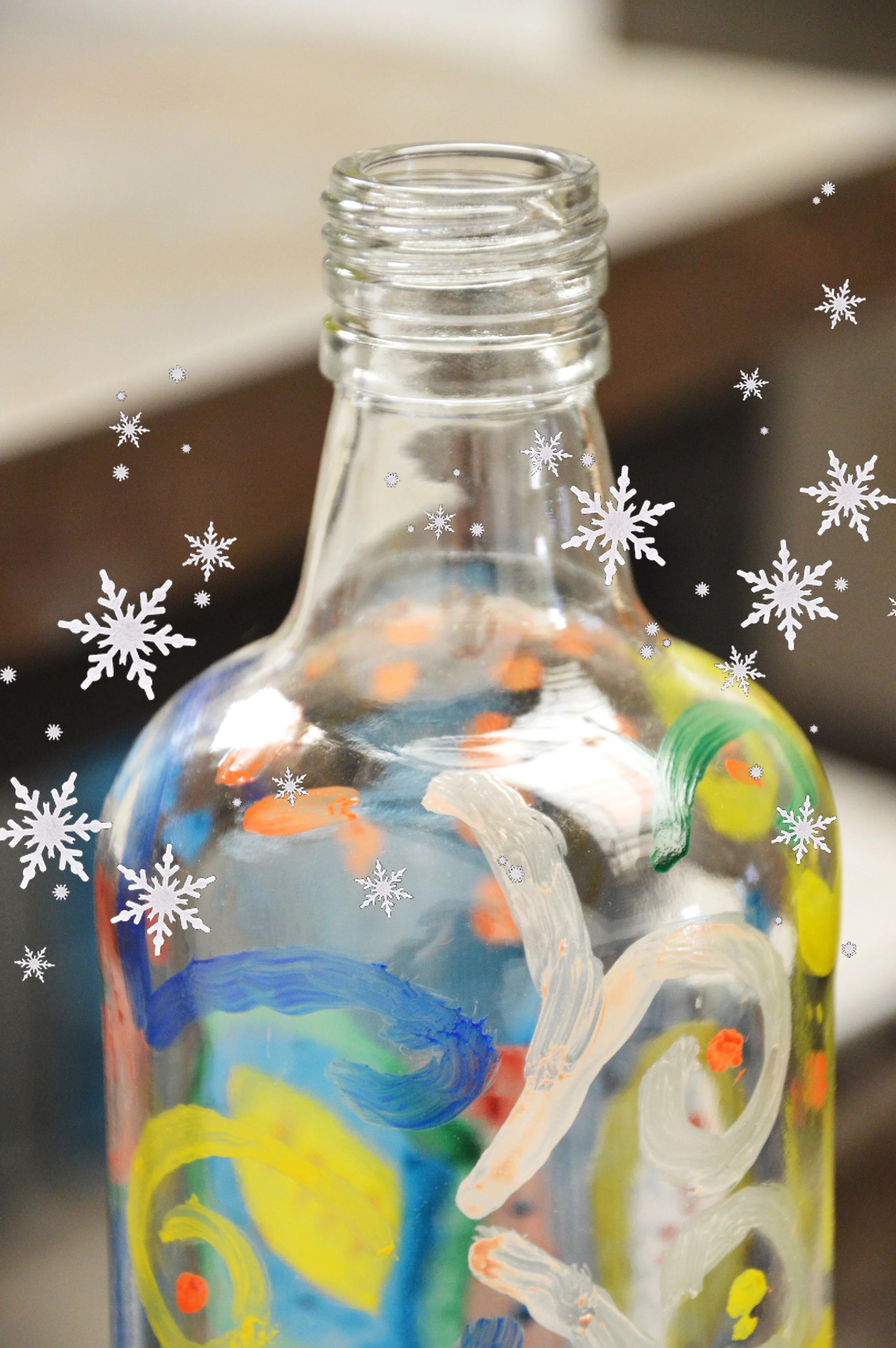 Touching Glass: Paint on Glass X-Mas edition