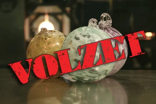 Touching Glass: Ornaments.