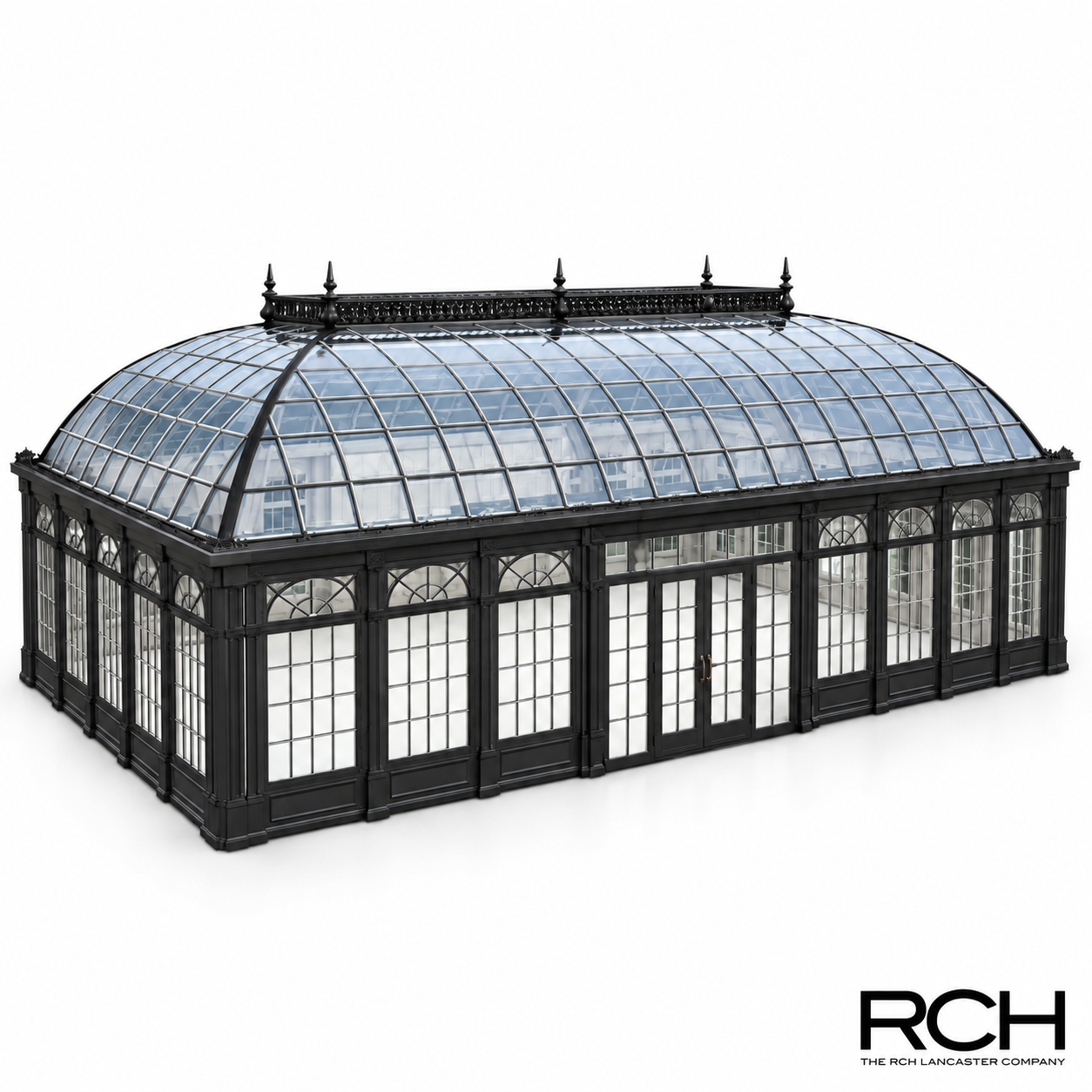 Imported 100' x 40' Glass & Steel Conservatory Structure | **BUILD TIME 52 WEEKS**
