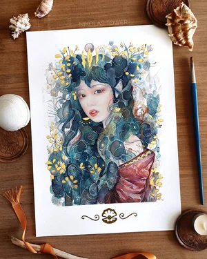 Nereid - Fine Art Print — Nikolas Tower