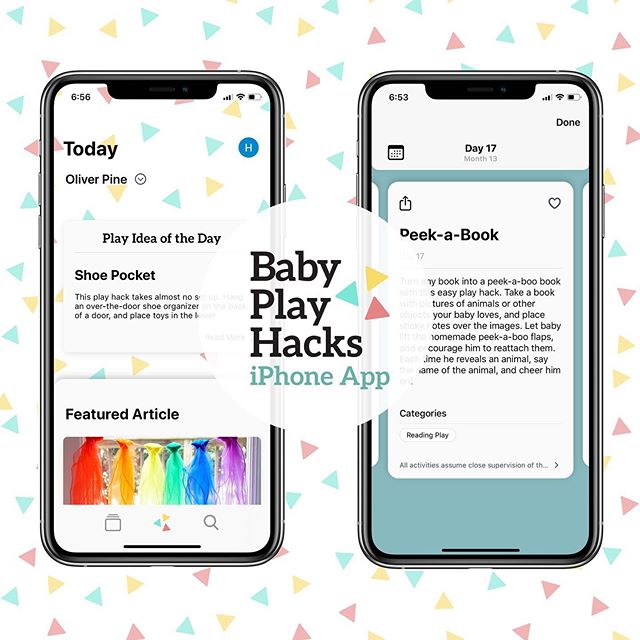 🎉The Baby Play Hacks iPhone App is HERE!! 🥳 I am crazy excited about this app, and I can&rsquo;t wait to use it for myself as well! 😅 We have been working SO hard to get this to you quickly, with tons of great features. 🙌🏼 Click the link in bio 