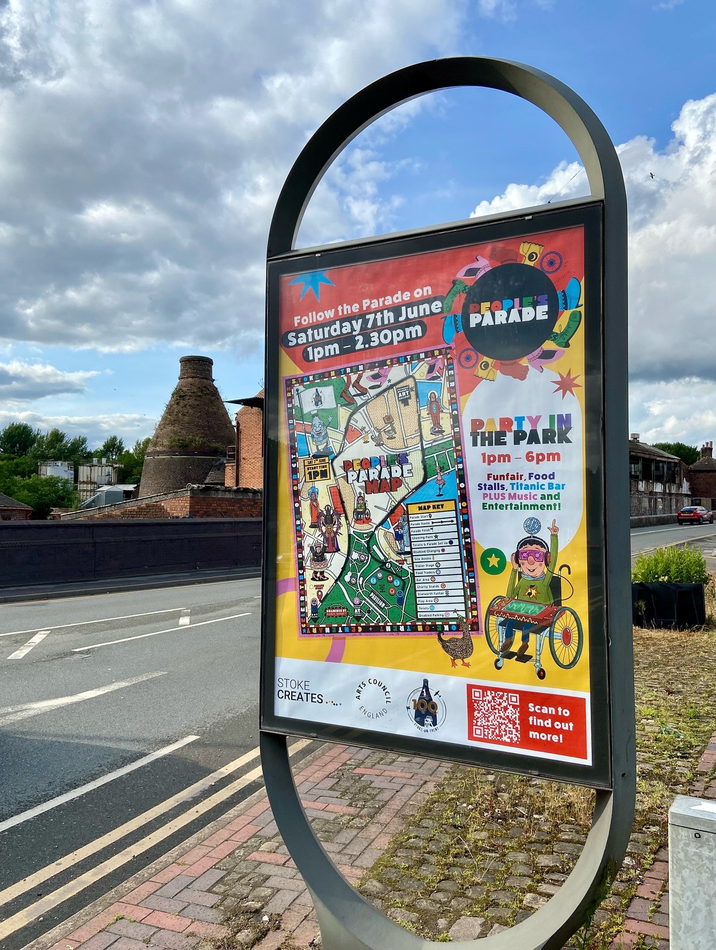 Today&rsquo;s the day! 🎉
The People&rsquo;s Parade kicks off as part of the Stoke-on-Trent Centenary celebrations &mdash; and I&rsquo;m buzzing to see it all come to life.

I&rsquo;ve had the absolute pleasure of working with the team at @stokecreat