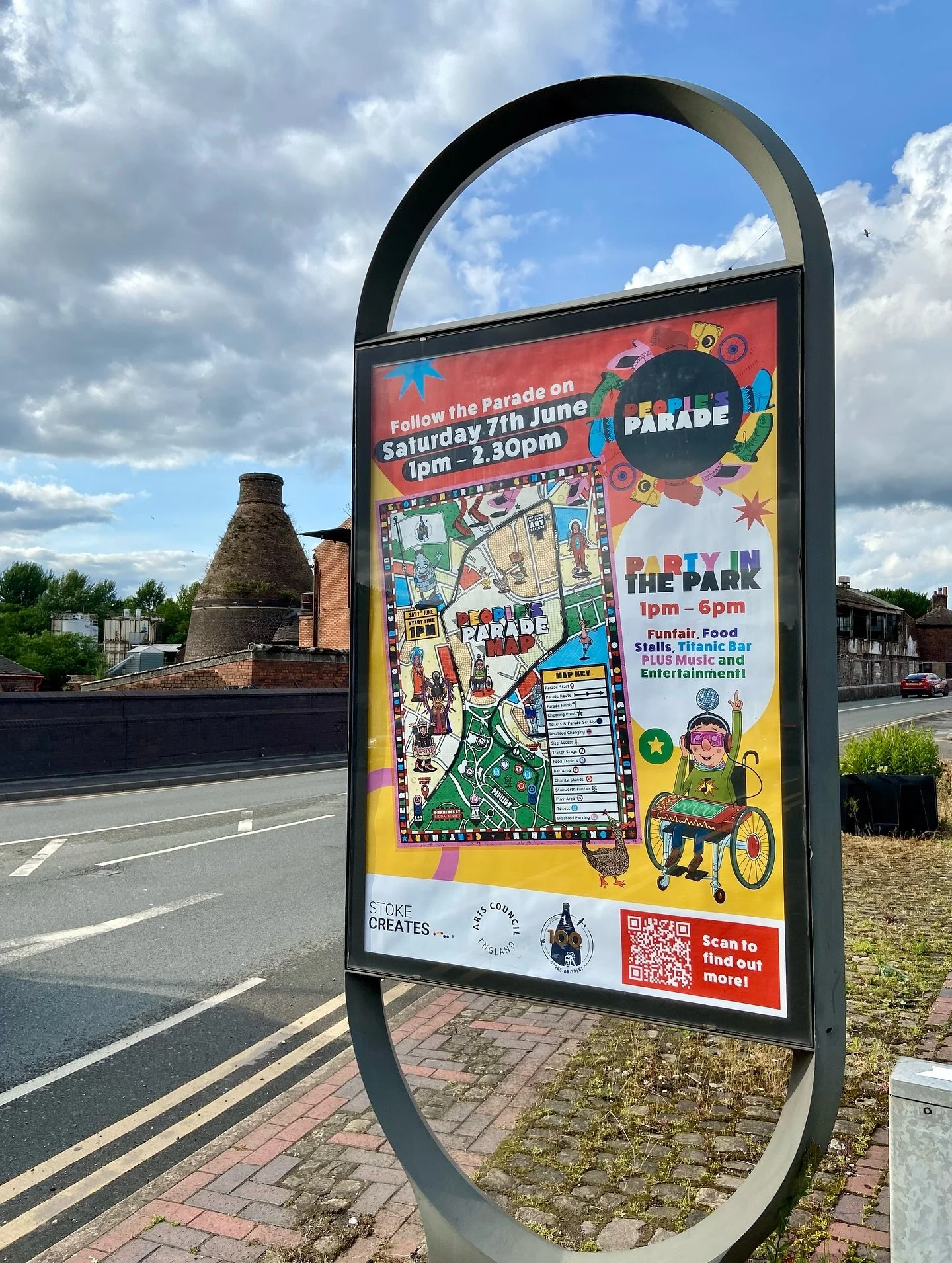 Today&rsquo;s the day! 🎉
The People&rsquo;s Parade kicks off as part of the Stoke-on-Trent Centenary celebrations &mdash; and I&rsquo;m buzzing to see it all come to life.

I&rsquo;ve had the absolute pleasure of working with the team at @stokecreat