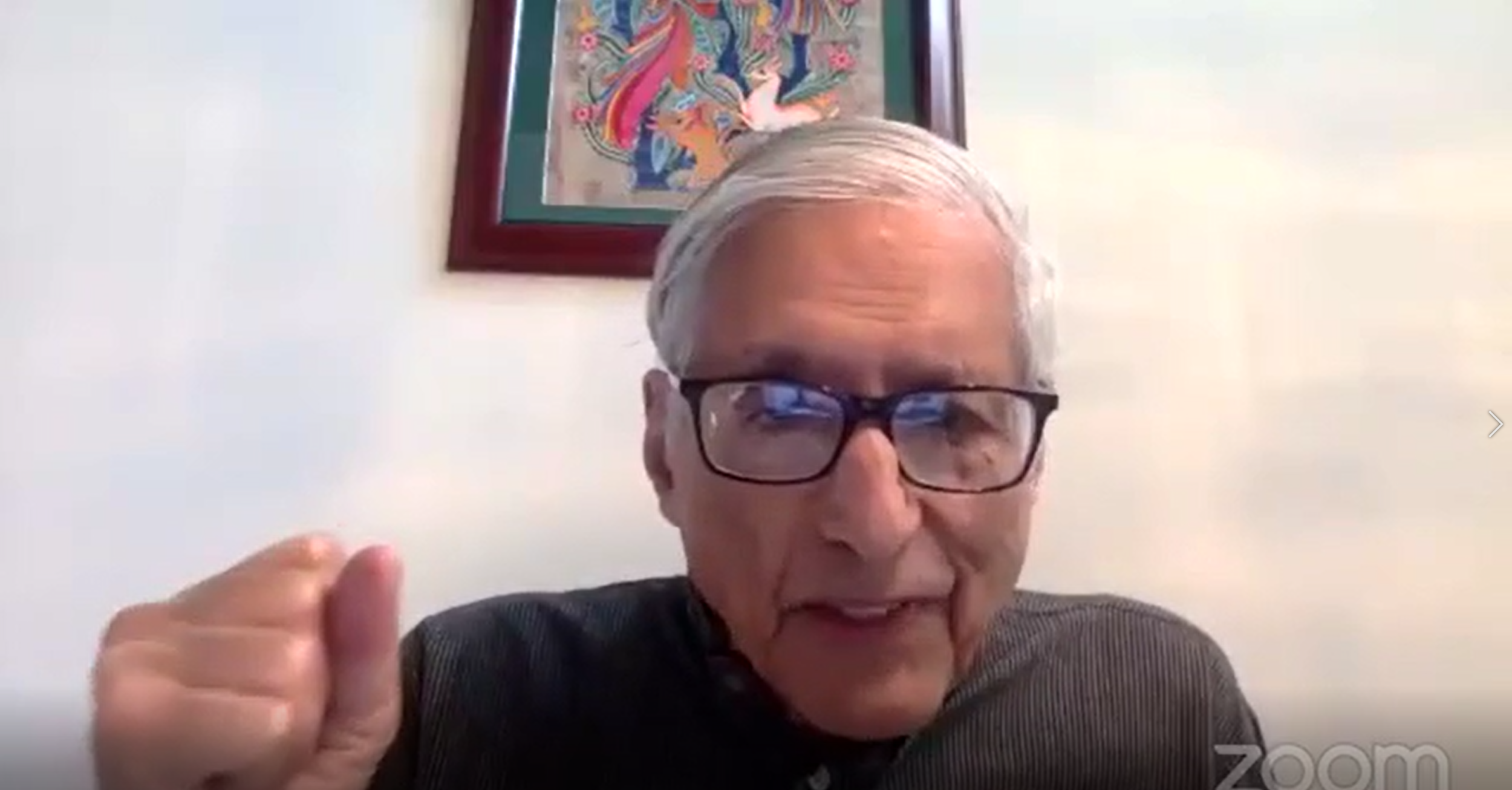 Dr. Rajmohan Gandhi Speaks on Palestinian Annexation and Freedom